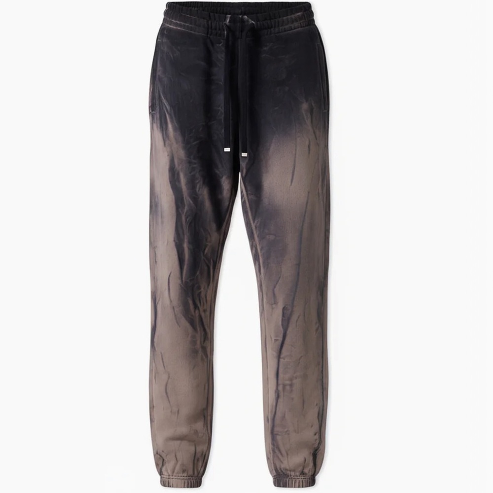 TALENTLESS Black and Gray Tie-Dye Joggers - Picture 3 of 4